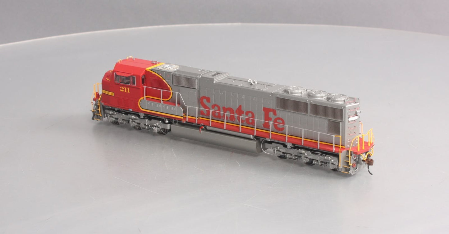 Athearn G69313 HO Santa Fe SD75M Diesel Locomotive w/DCC & Sound #211