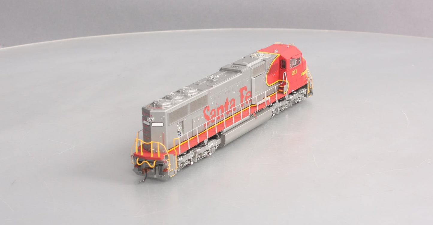 Athearn G69313 HO Santa Fe SD75M Diesel Locomotive w/DCC & Sound #211