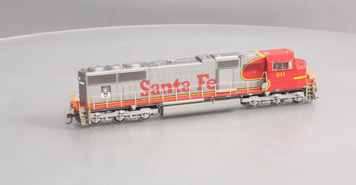 Athearn G69313 HO Santa Fe SD75M Diesel Locomotive w/DCC & Sound #211