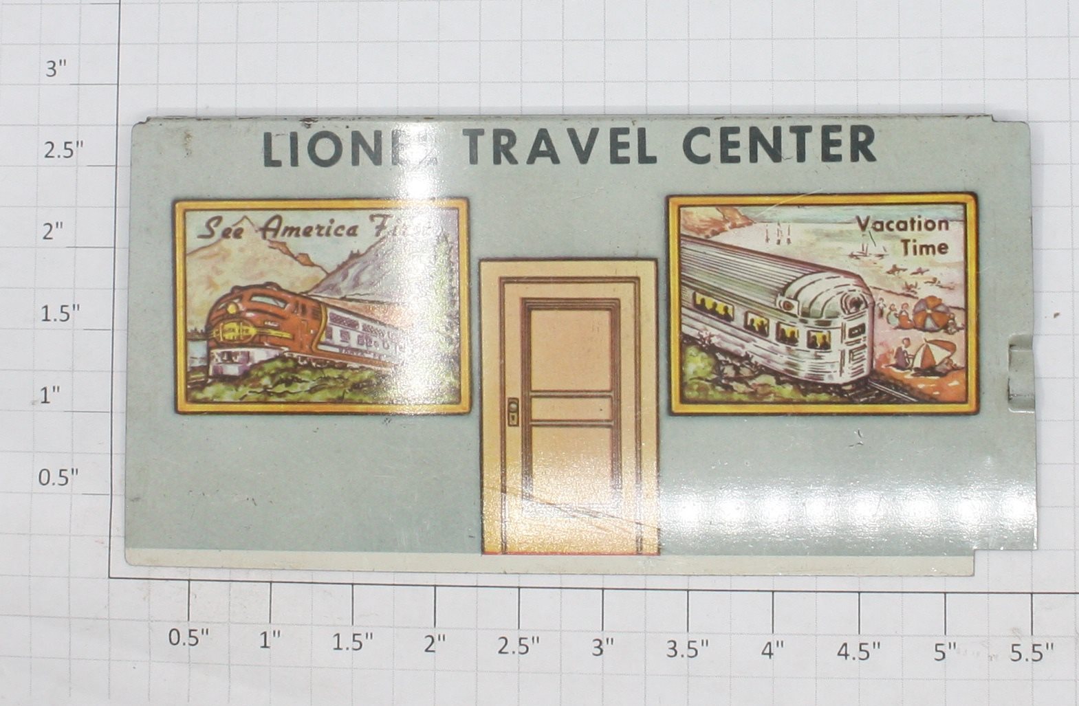 Lionel 334-61 Travel Sign