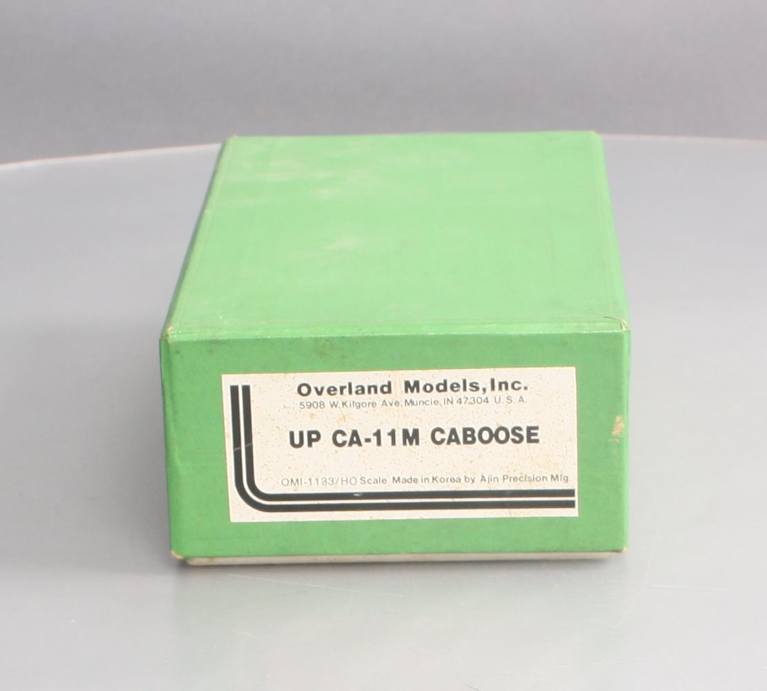 Overland 1133 HO Scale Brass Union Pacific CA-11M Caboose LN/Box