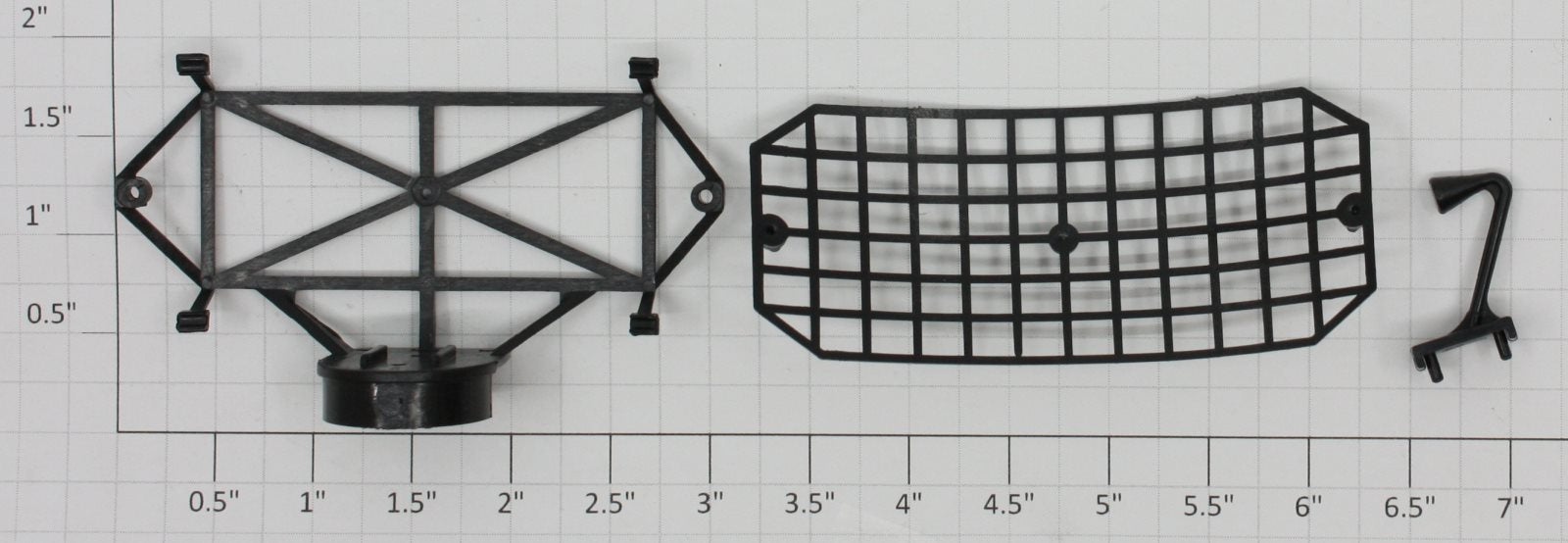 Lionel 3540-5 Black Radar Antenna Screen Kit