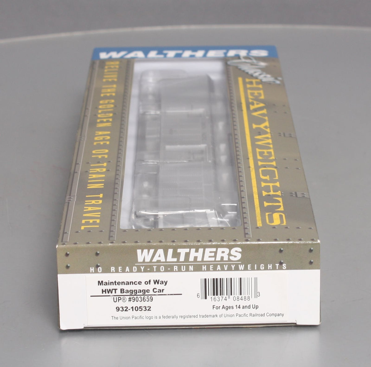 Walthers 932-10532 HO Union Pacific MOW Heavyweight Baggage Car #903659