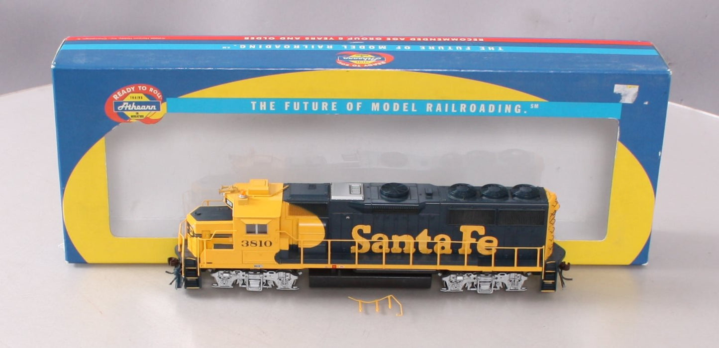 Athearn 77825 HO Scale Santa Fe GP50 Diesel Locomotive #3810 LN/Box