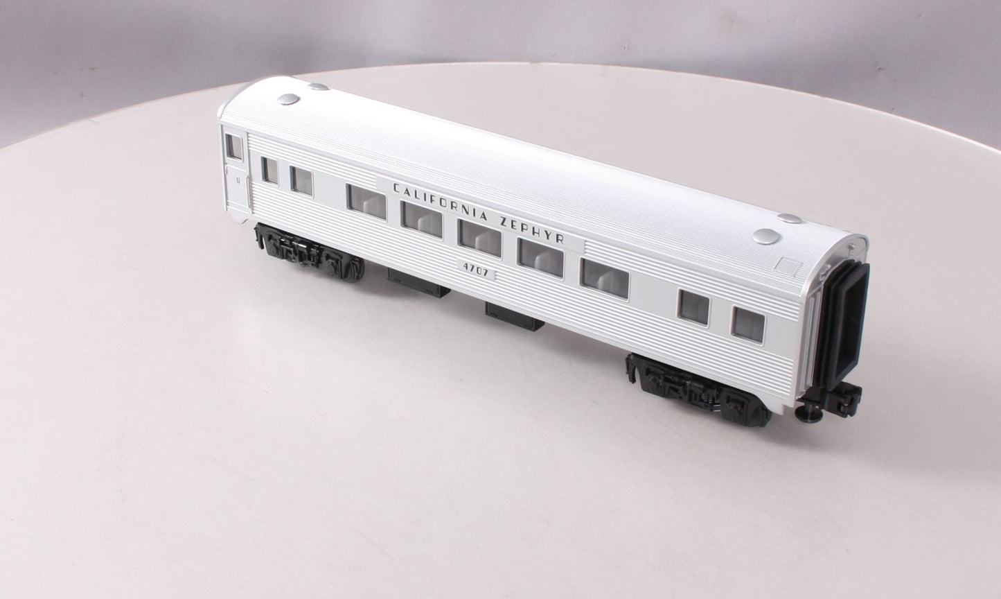 MTH 30-6051 California Zephyr Streamlined Passenger Car #4707 LN/Box