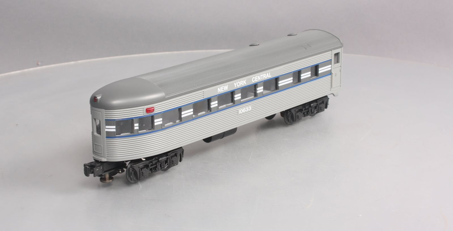 MTH 30-6023 O New York Central Streamlined Observation Car #10633 LN/Box