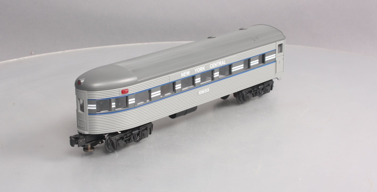 MTH 30-6023 O New York Central Streamlined Observation Car #10633 LN/Box