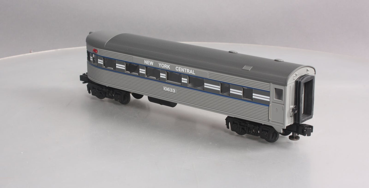 MTH 30-6023 O New York Central Streamlined Observation Car #10633 LN/Box