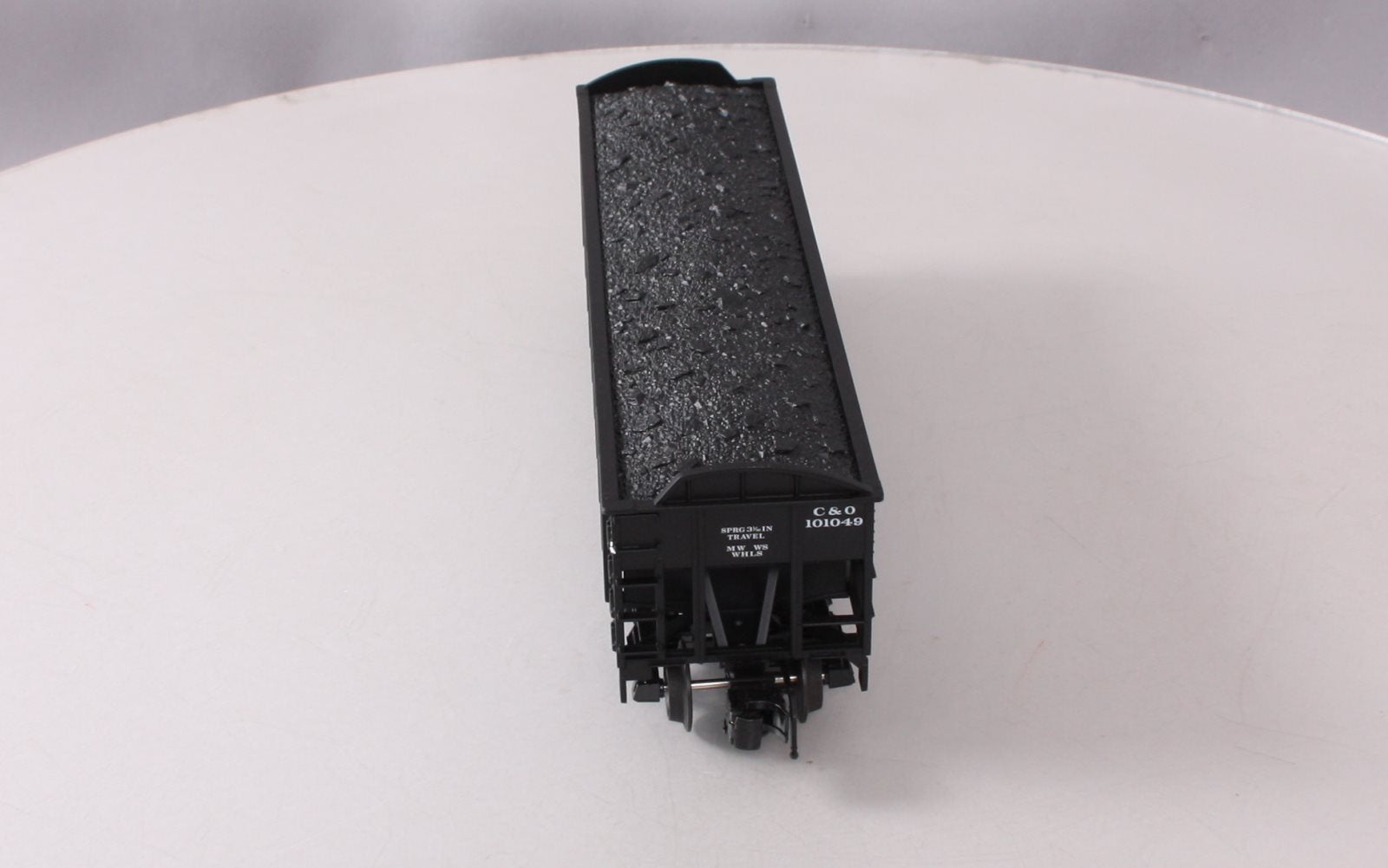 Atlas 902-2 O Gauge Chesapeake & Ohio AAR 3-Bay Hopper Car #101049 (3 Rail) LN/Box
