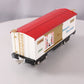 Lionel 6-13604 Standard Gauge 1991 Seasons Greetings Christmas Car LN/Box