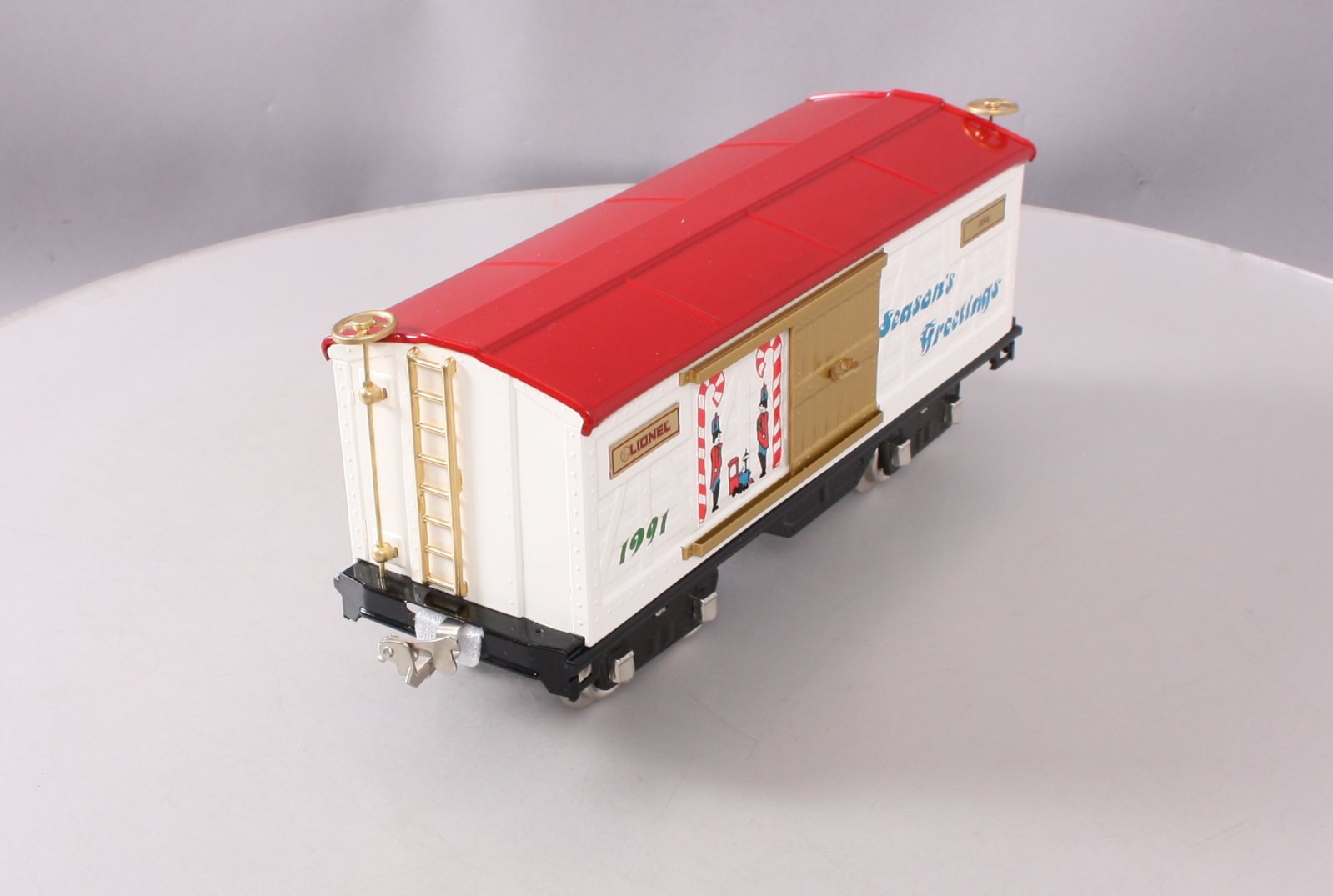 Lionel 6-13604 Standard Gauge 1991 Seasons Greetings Christmas Car LN/Box