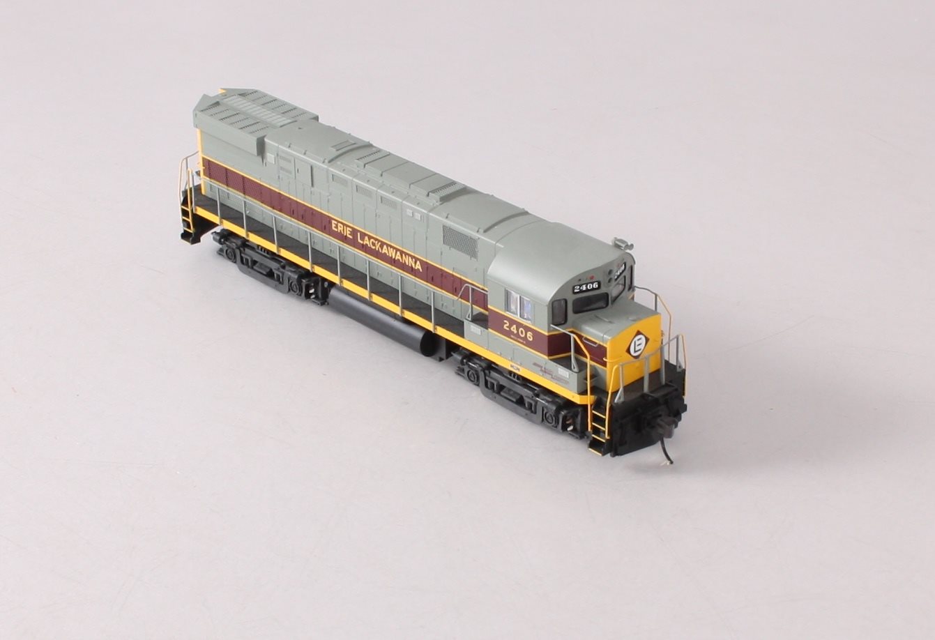 Atlas 10000687 HO Scale Erie Lackawanna C-424 Phase 1 Diesel Locomotive #2406