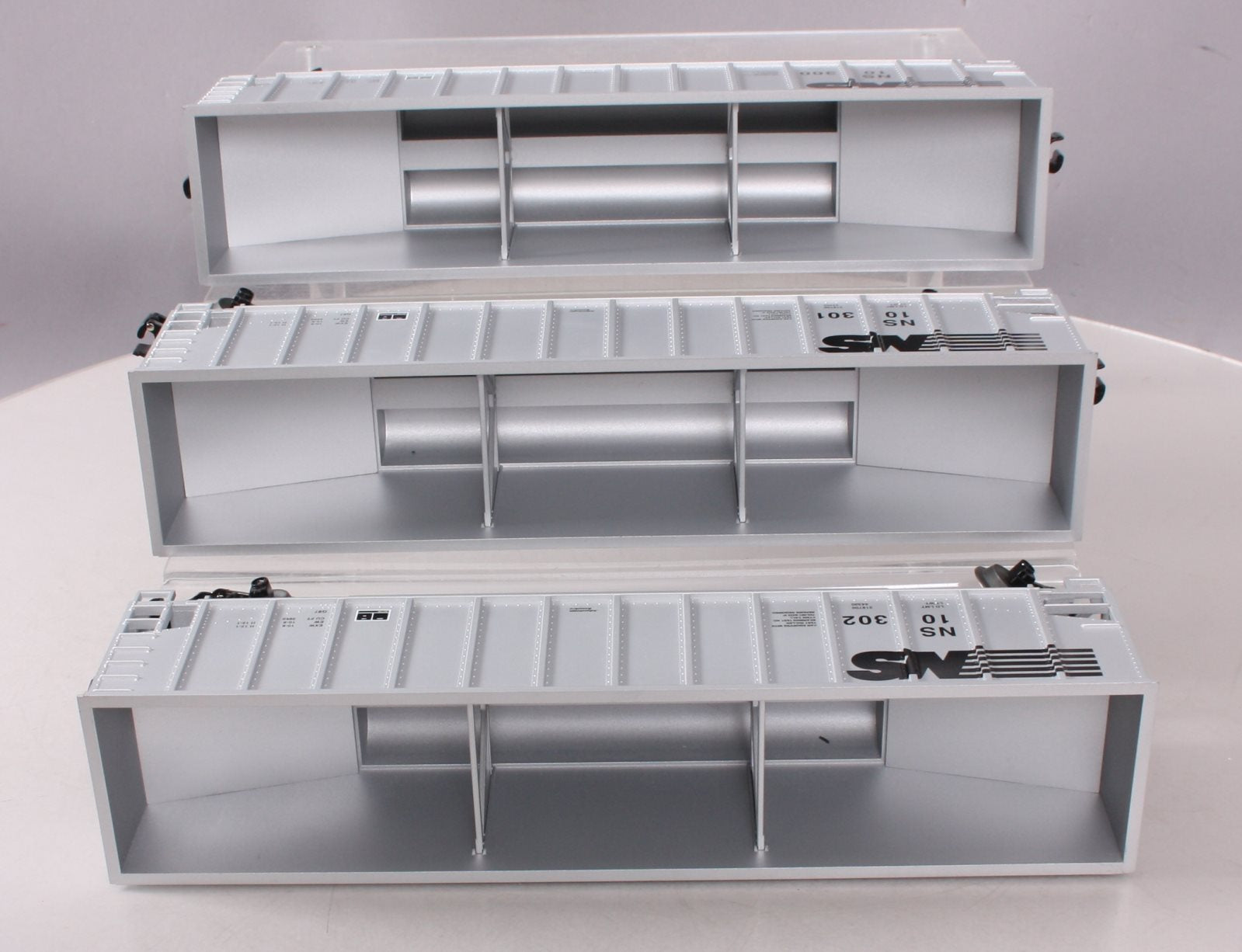 Lionel 6-17443 O Gauge Norfolk Southern Bathtub Gondola 3-Car Pack LN/Box