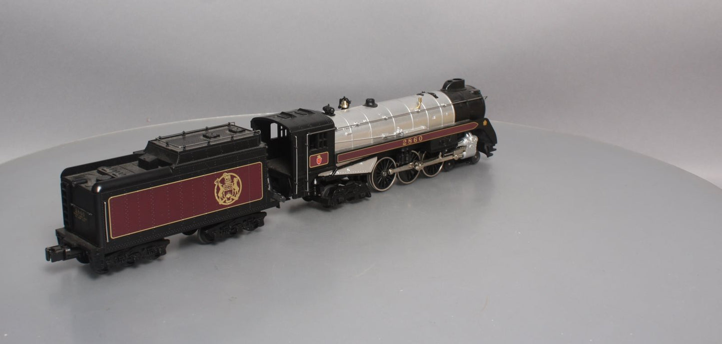MTH 30-1169-1 O Gauge CP Royal Hudson 4-6-4 Steam Locomotive w/PS2 #2860 NIB