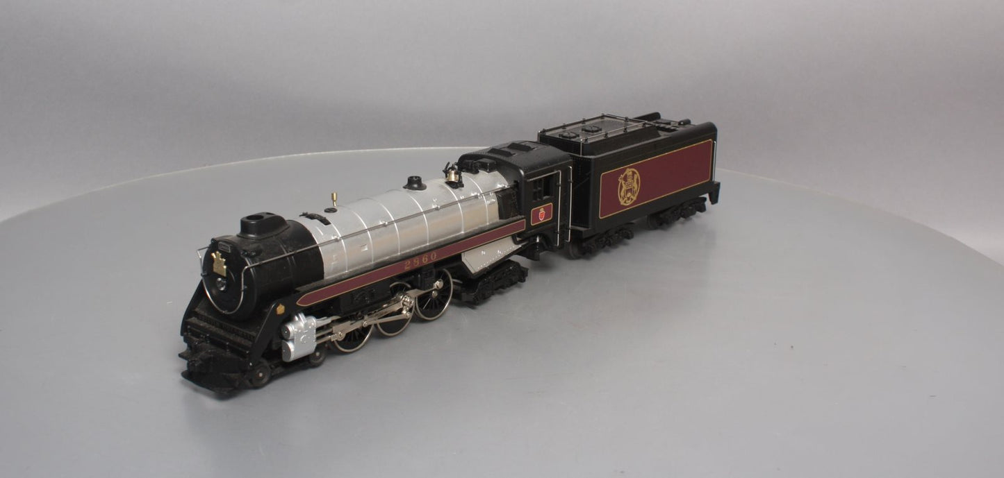 MTH 30-1169-1 O Gauge CP Royal Hudson 4-6-4 Steam Locomotive w/PS2 #2860 NIB