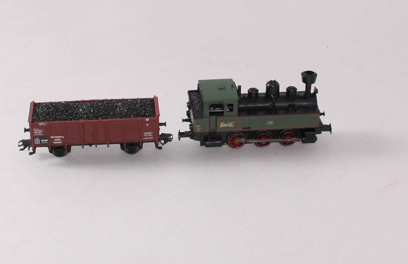 Marklin 94343 HO Steiff Diesel Train Set with Teddy Bear