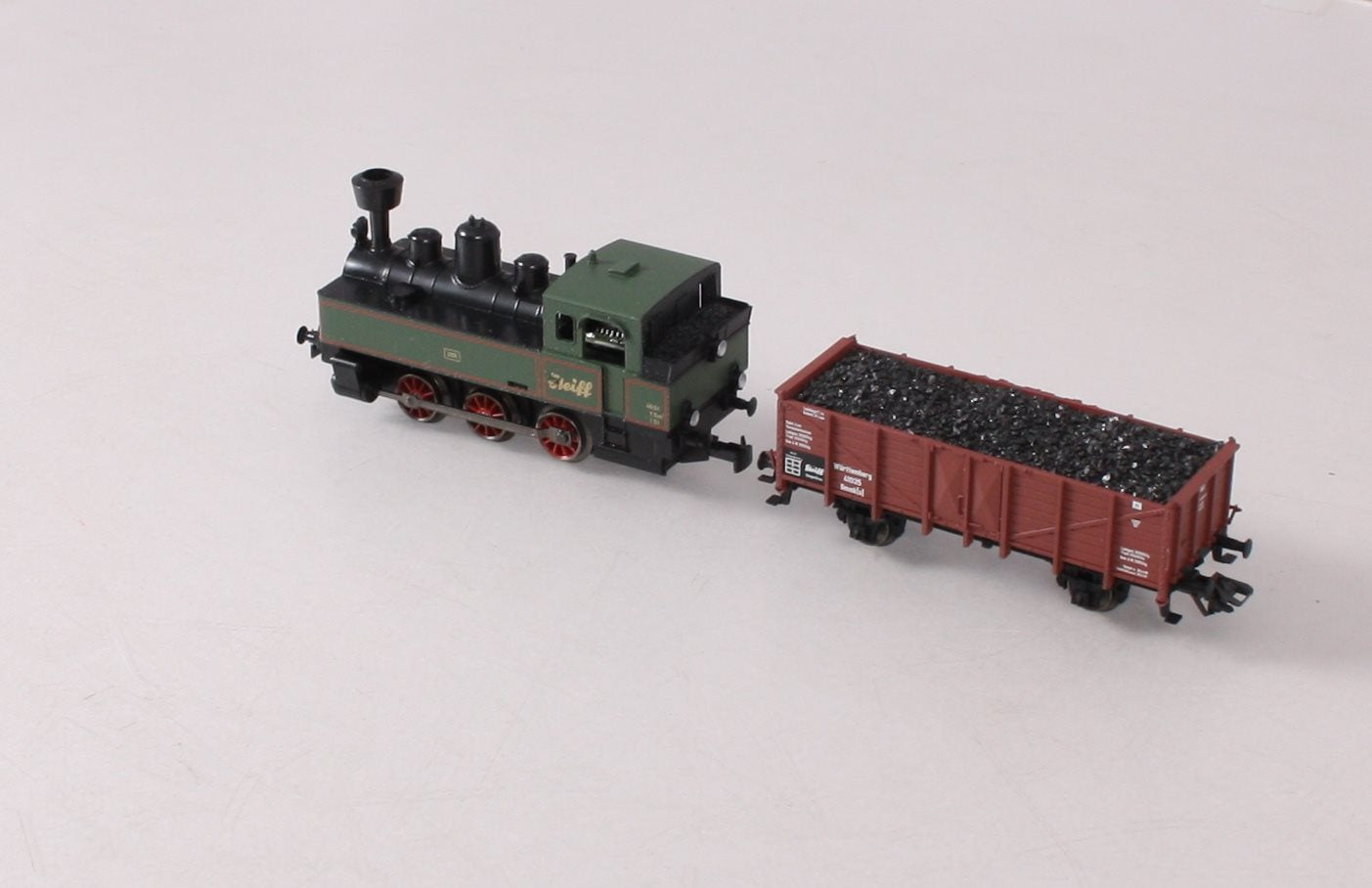 Marklin 94343 HO Steiff Diesel Train Set with Teddy Bear