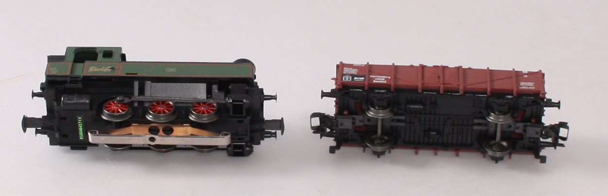 Marklin 94343 HO Steiff Diesel Train Set with Teddy Bear