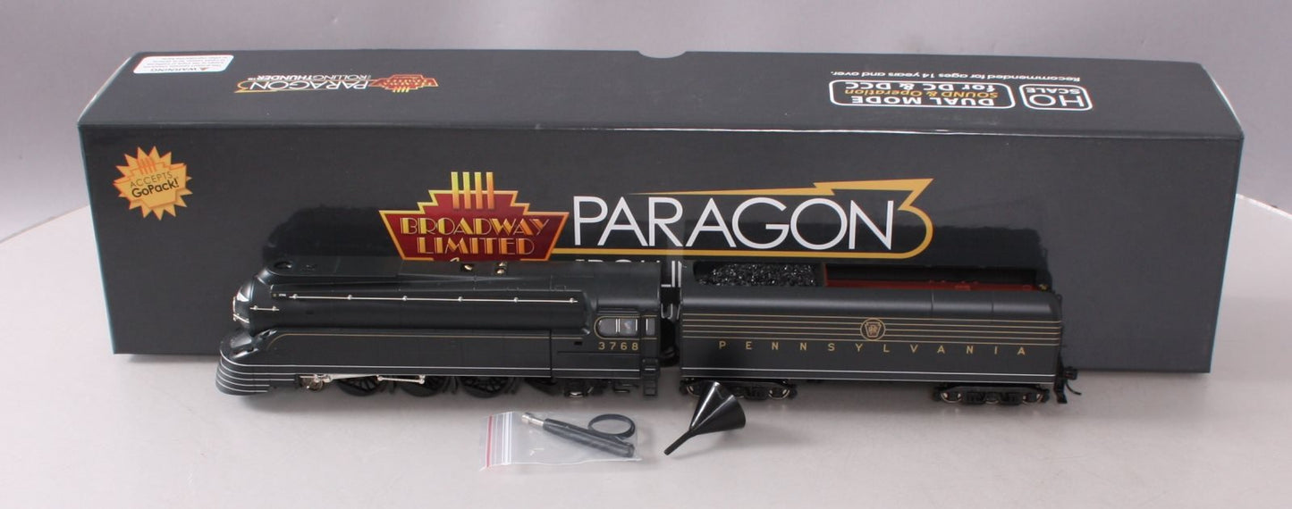 Broadway Limited 4434 HO PRR K4s Streamlined Steam Locomotive #3768 w Sound/DCC LN/Box