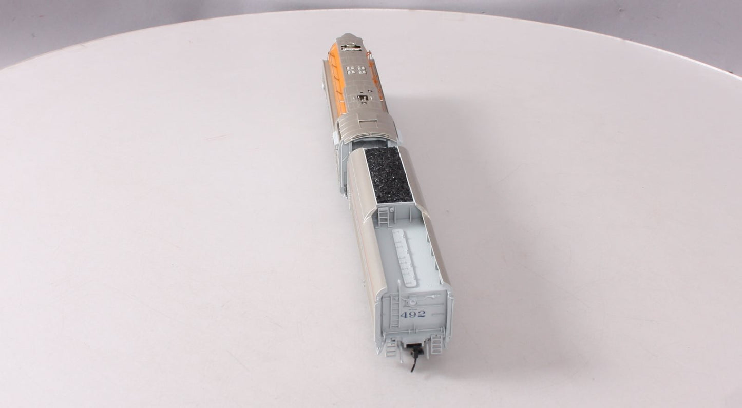 Broadway Limited 4552 HO Chesapeake & Ohio Class L-1 Hudson & Tender #492 w DCC