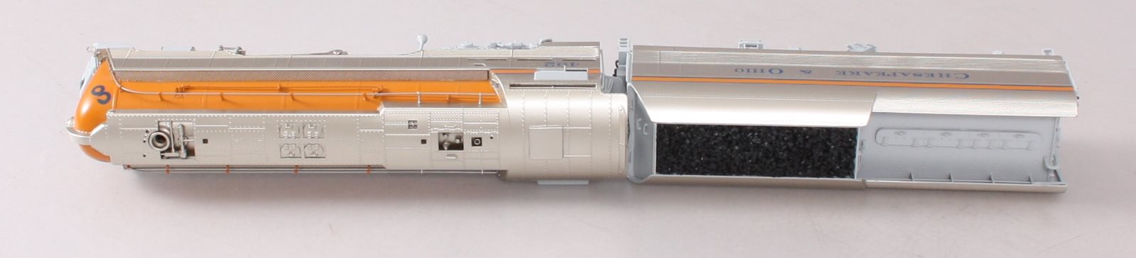 Broadway Limited 4552 HO Chesapeake & Ohio Class L-1 Hudson & Tender #492 w DCC