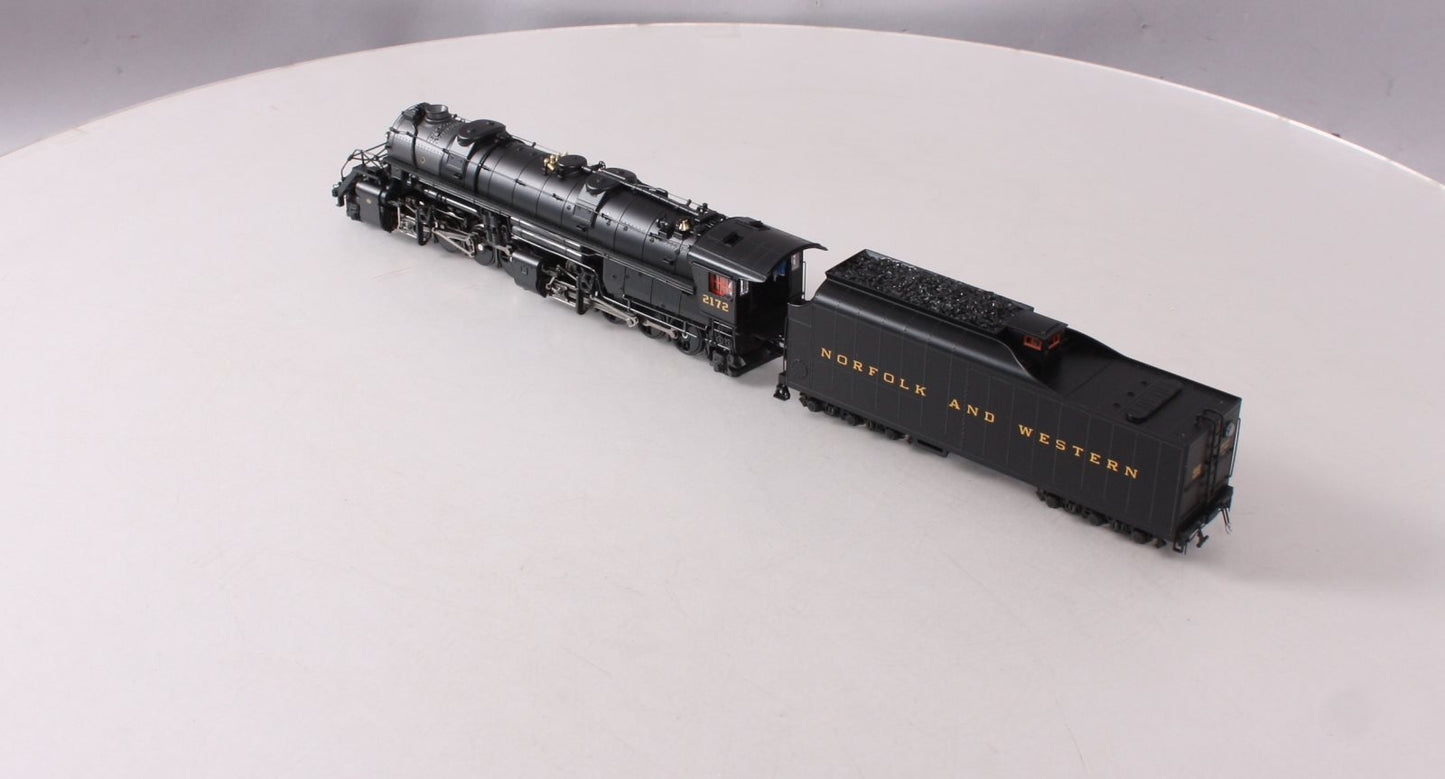Broadway Limited 6410 HO N&W Y6b 2-8-8-2 Steam Locomotive & 22I Tender #2172 DCC