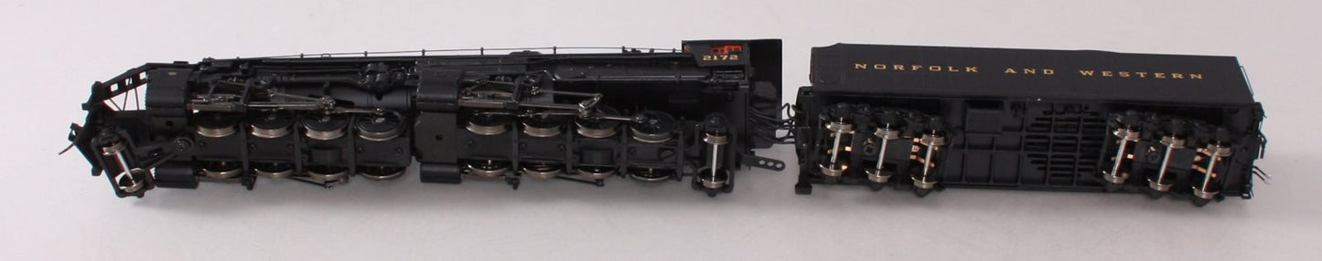 Broadway Limited 6410 HO N&W Y6b 2-8-8-2 Steam Locomotive & 22I Tender #2172 DCC