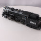 Lionel 2031060 BTO Illinois Central 4-6-6T Steam Locomotive #205 with LEGACY