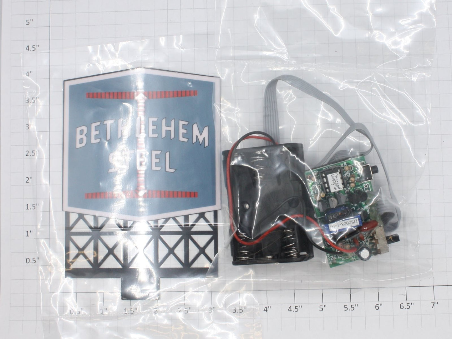 Miller Engineering 5281 HO/O Bethlehem Steel Animated Billboard