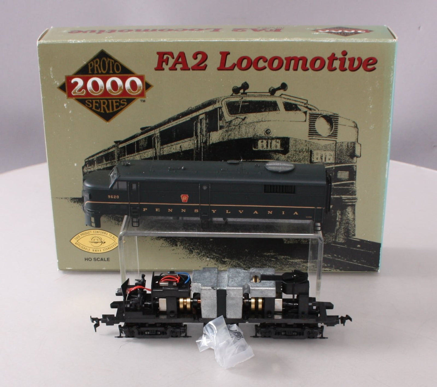 Proto 2000 8374 HO Scale Pennsylvania FA2 Powered Diesel Locomotive #9620 LN/Box