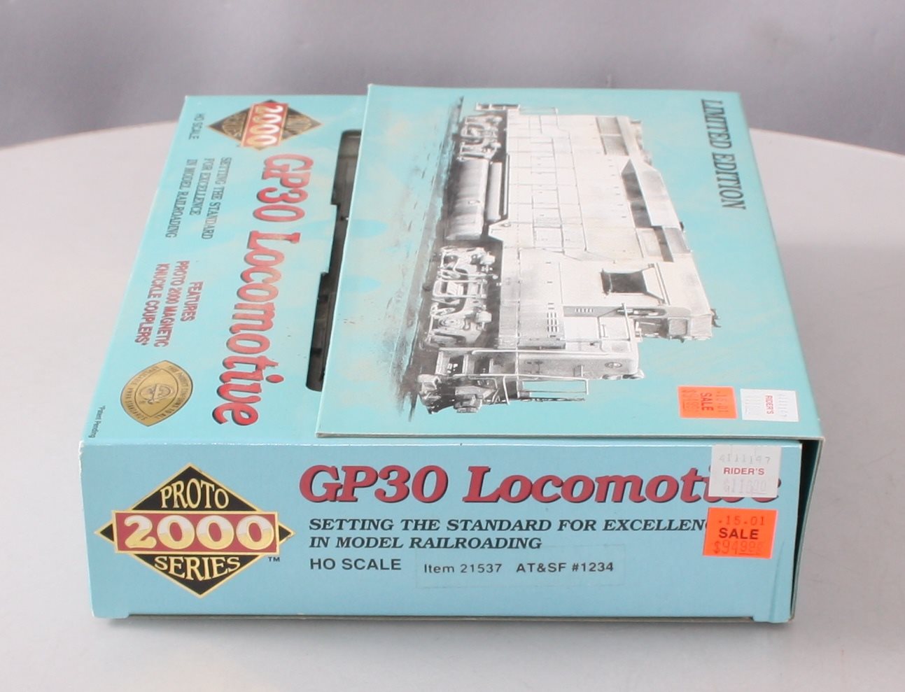 Proto 2000 21537 HO Scale AT&SF EMD GP30 Locomotive #1234 (Limited Edition) LN/Box