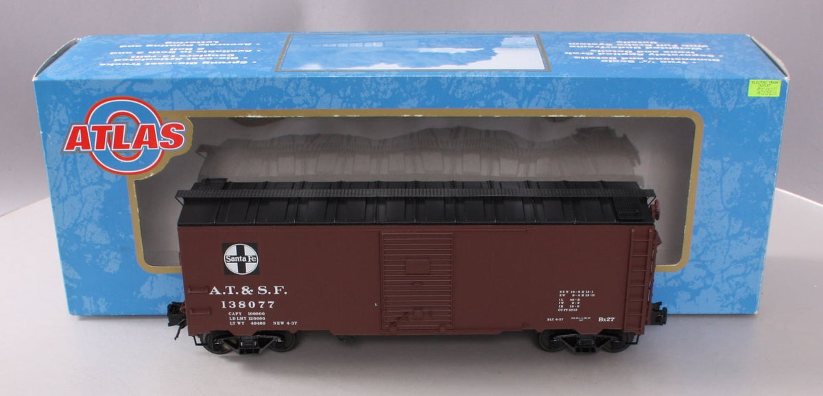 Atlas 8564-3 O Santa Fe 1937 AAR 40' Single Door Boxcar #138077 (3-Rail) LN/Box
