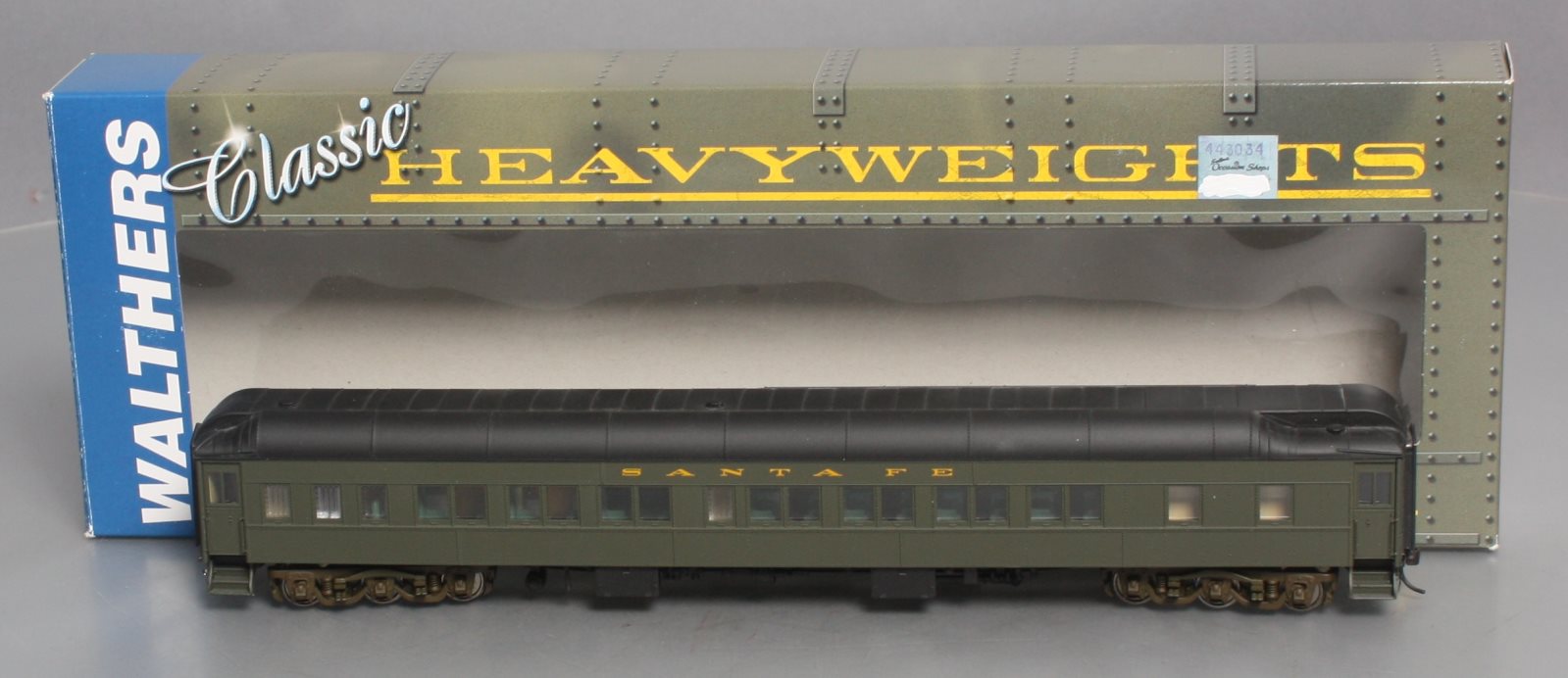 Walthers 932-10052 HO Scale Santa Fe Pullman Heavyweight 8-1-2 (Plan #3979A) LN/Box