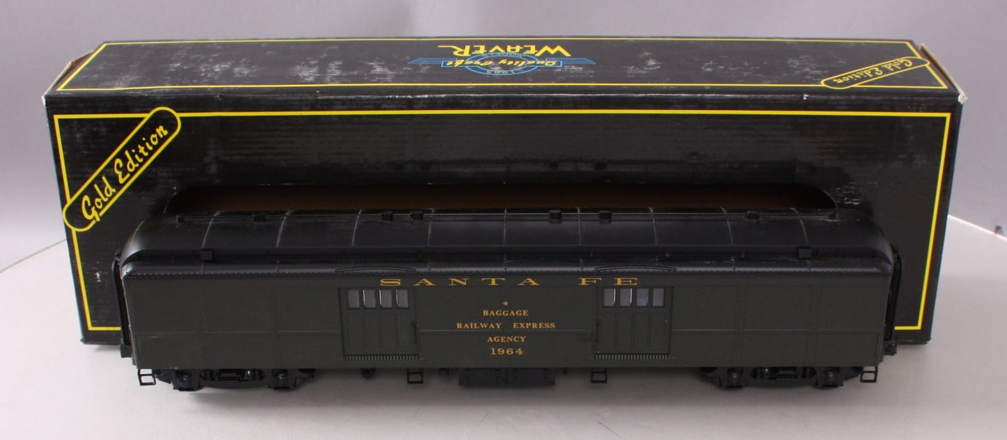 Weaver G22705LD O Santa Fe B60b Baggage/Mail Car 3-Rail LN/Box