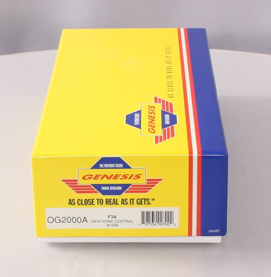 Athearn OG2000A HO Genesis New York Central F3 A Unit Diesel #1606 LN/Box