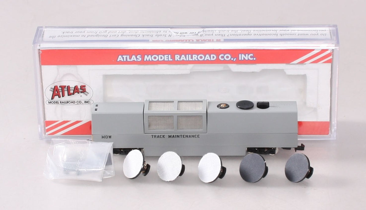 Atlas 32551 N Scale Maintenance of Way Track Cleaning Car LN/Box