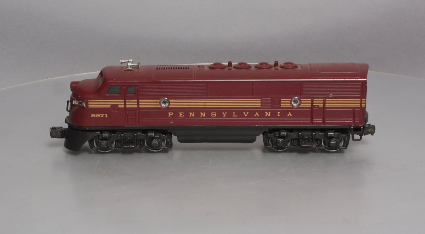 Lionel 6-8971 O Pennsylvania F3 A Dummy Diesel Locomotive EX