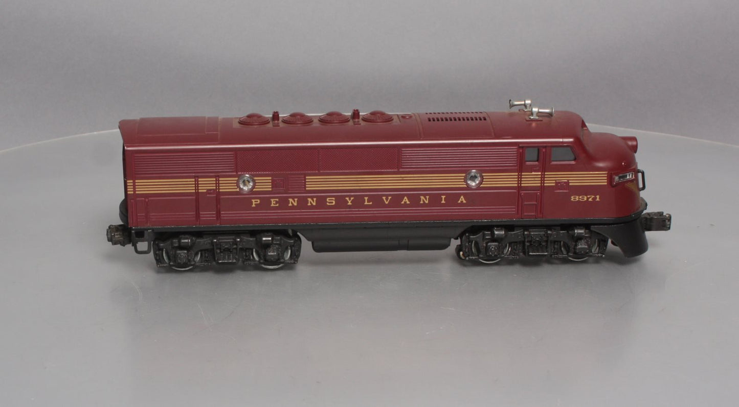 Lionel 6-8971 O Pennsylvania F3 A Dummy Diesel Locomotive EX