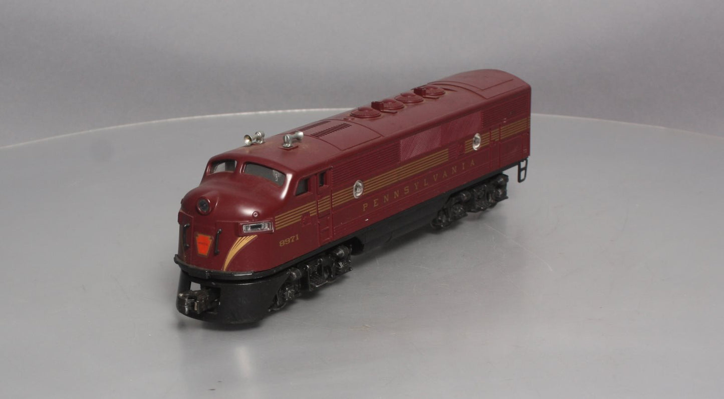 Lionel 6-8971 O Pennsylvania F3 A Dummy Diesel Locomotive EX