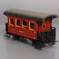 LGB 3007 G Scale Zillertalbahn 2nd Class Passenger Car LN/Box