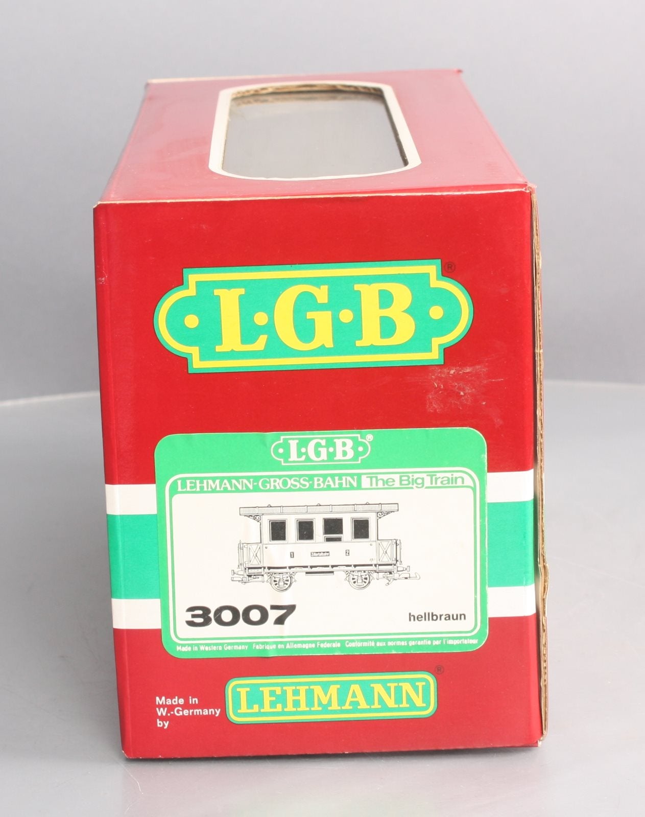 LGB 3007 G Scale Zillertalbahn 2nd Class Passenger Car LN/Box