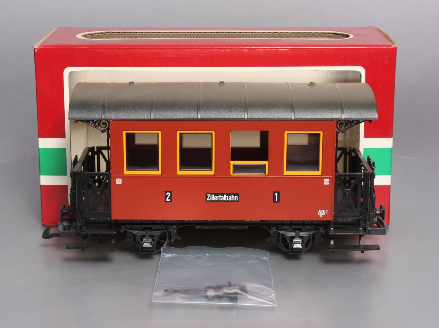 LGB 3007 G Scale Zillertalbahn 2nd Class Passenger Car LN/Box
