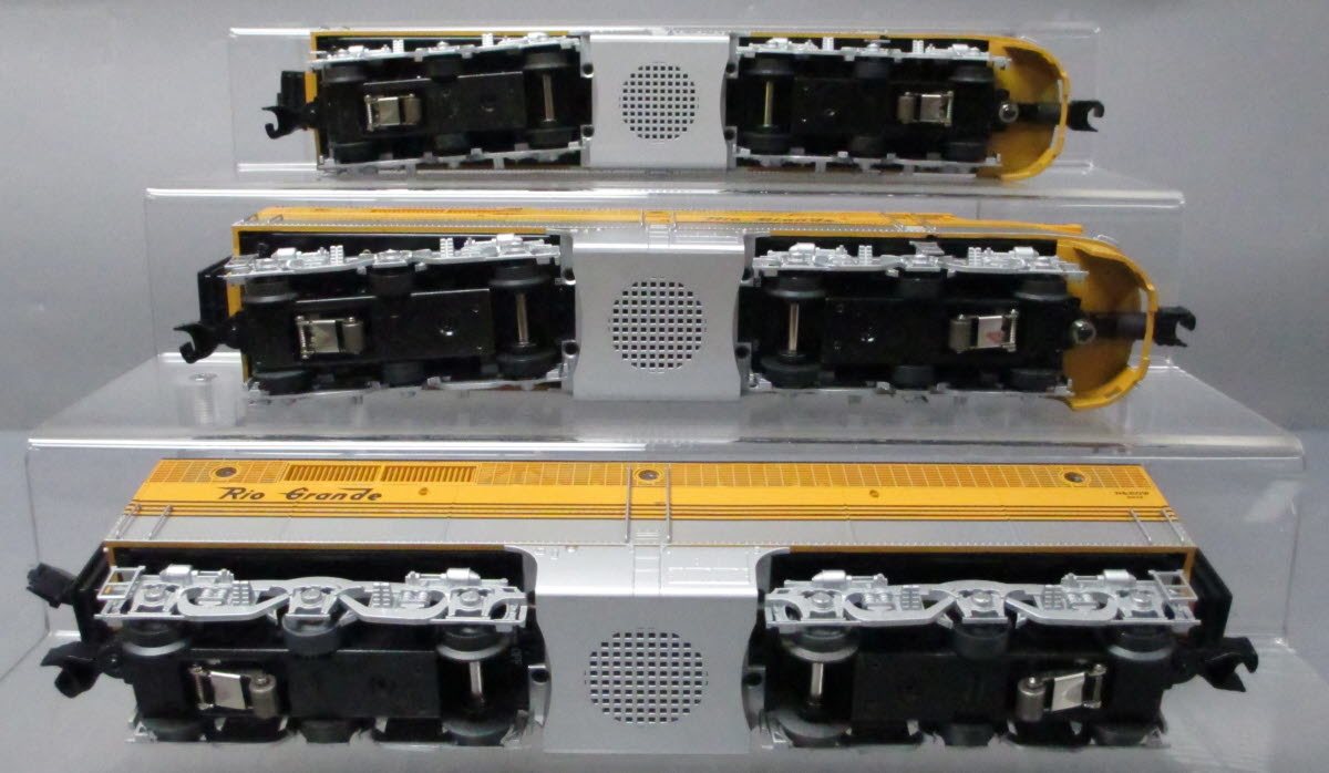 K-Line K-29212 O Semi-Scale Rio Grande PA-1 ABA Diesel Set with TMCC LN/Box