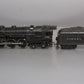 Lionel 773 Vintage O Gauge 4-6-4 Hudson Steam Locomotive w/Tender - 1964 Version EX