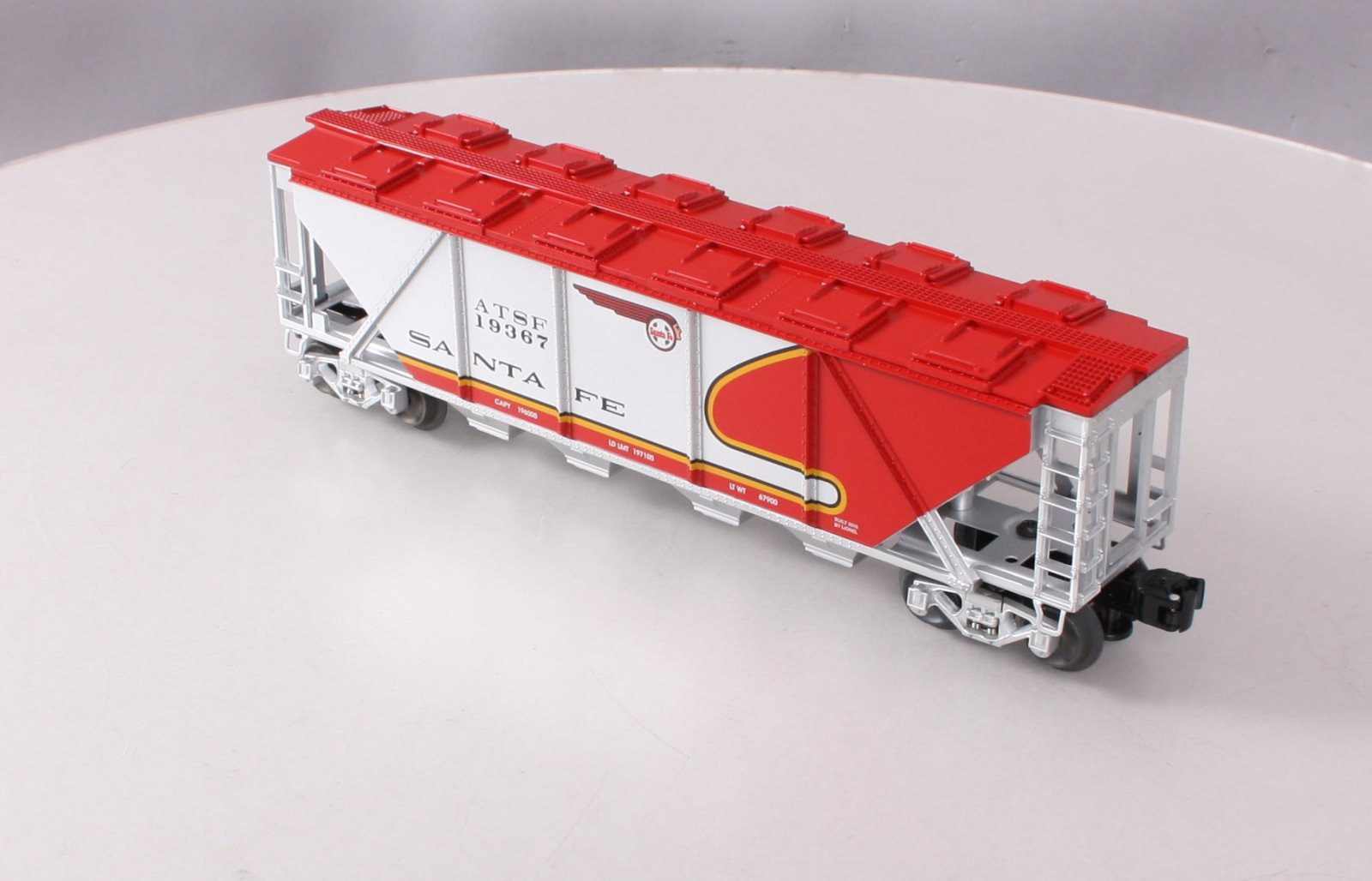 Lionel 6-19367 O Scale Santa Fe Warbonnet Quad Hopper LN/Box