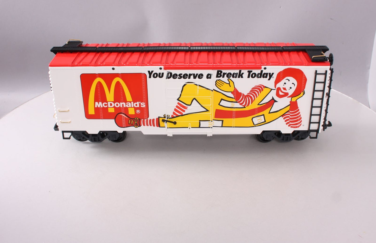 LGB 44910 G Scale McDonalds "You Deserve A Break Today" Boxcar LN/Box