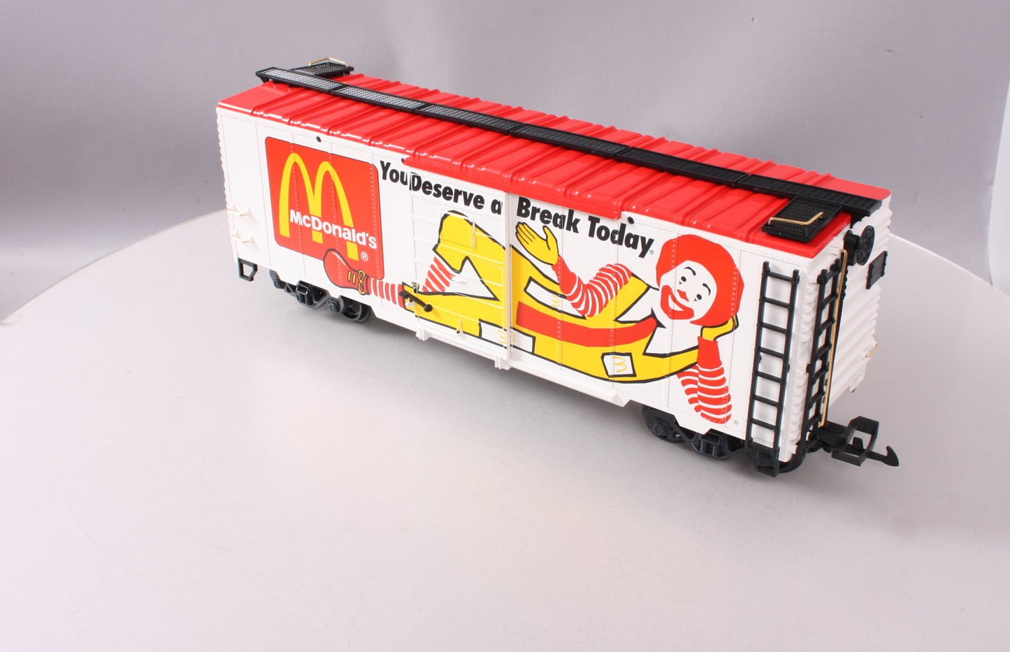 LGB 44910 G Scale McDonalds "You Deserve A Break Today" Boxcar LN/Box