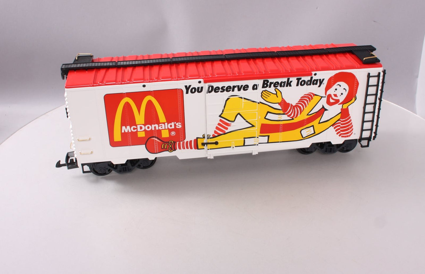 LGB 44910 G Scale McDonalds "You Deserve A Break Today" Boxcar LN/Box