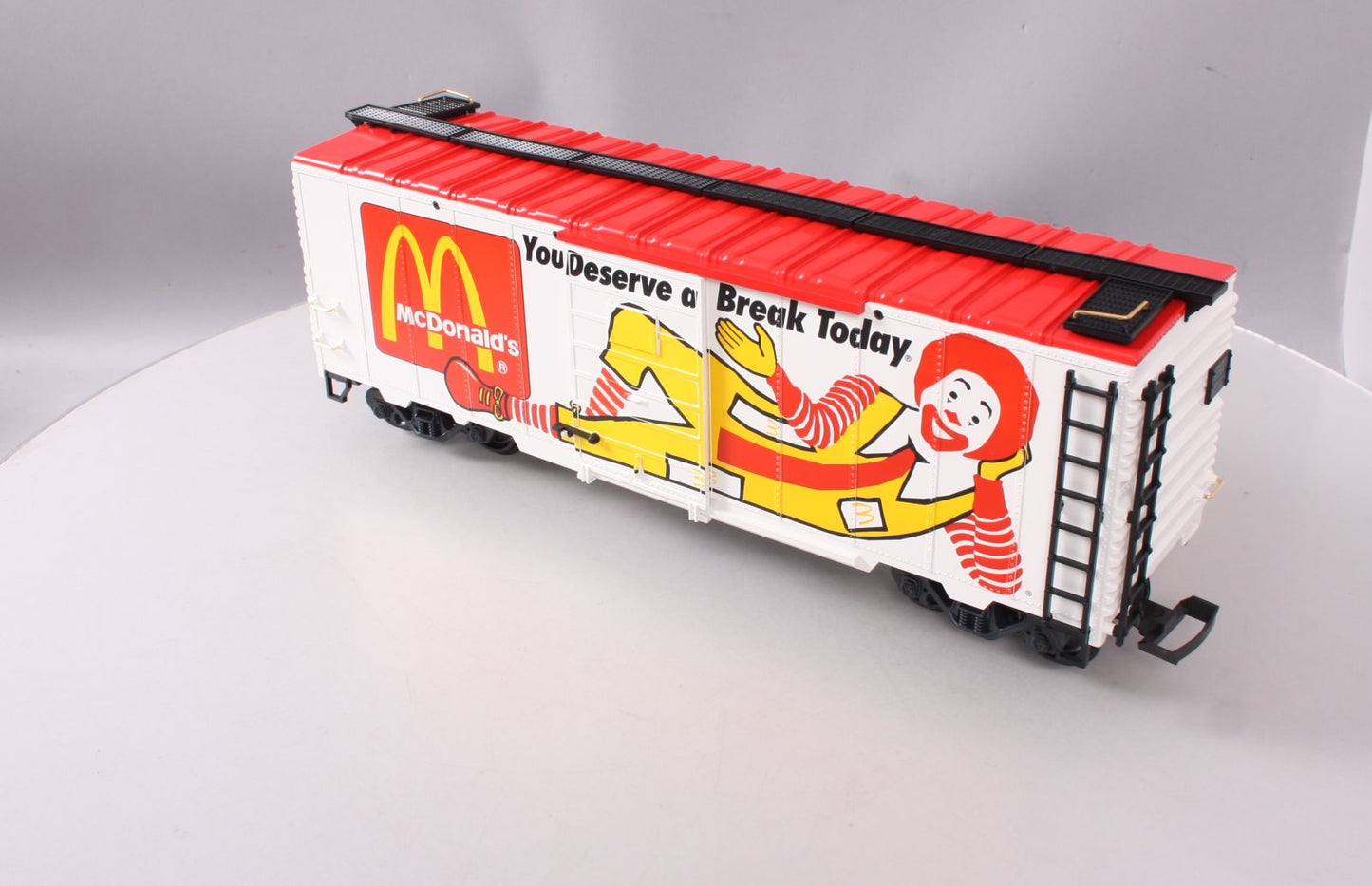 LGB 44910 G Scale McDonalds "You Deserve A Break Today" Boxcar LN/Box