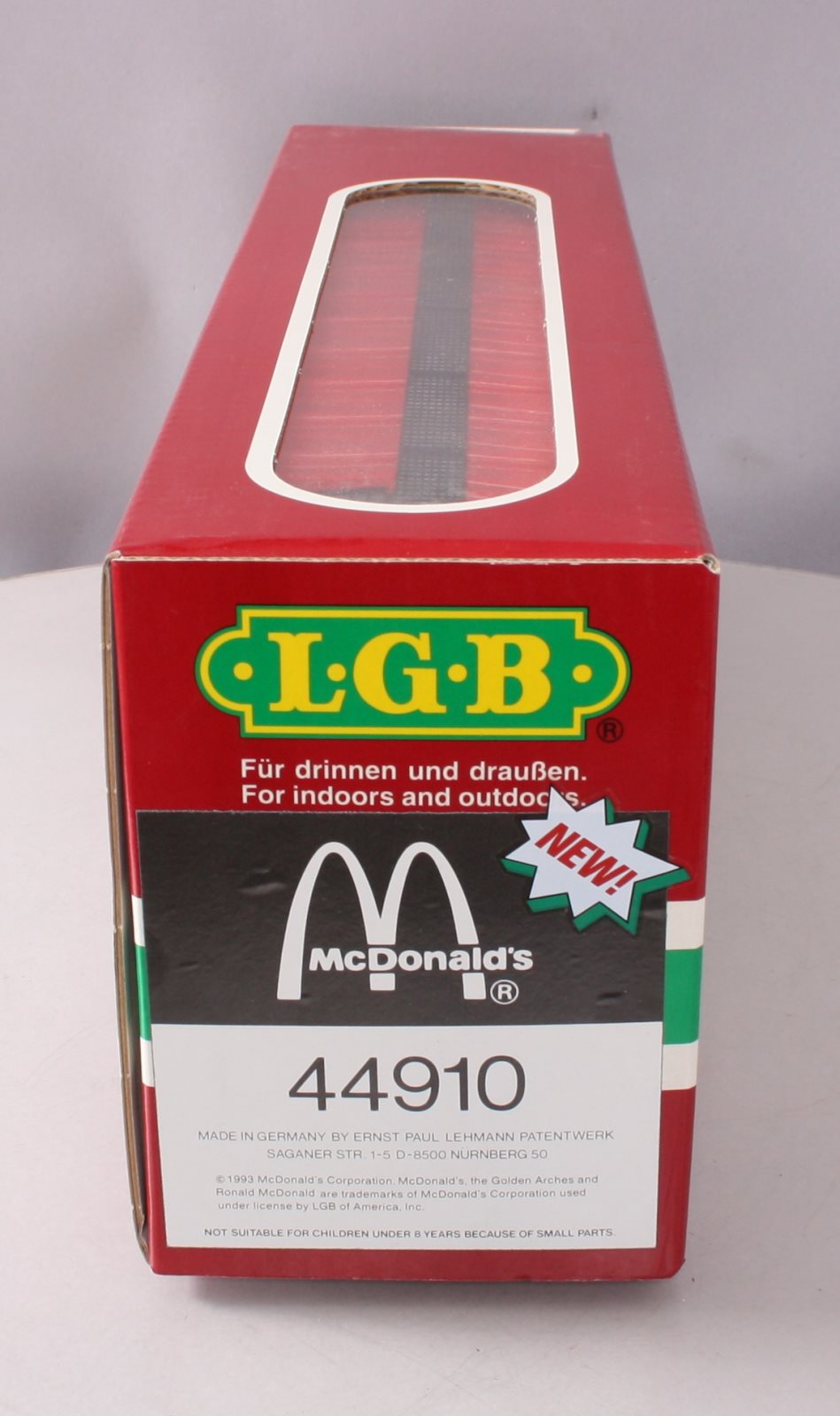 LGB 44910 G Scale McDonalds "You Deserve A Break Today" Boxcar LN/Box